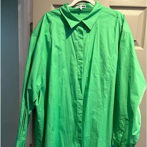 Women Oversized Poplin Shirt